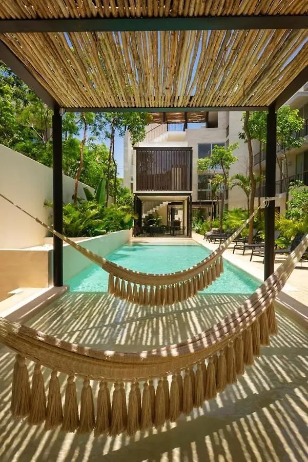 Aruna, Nuevo Centrico Estudio Para 4 Personas En Tulum Mexico